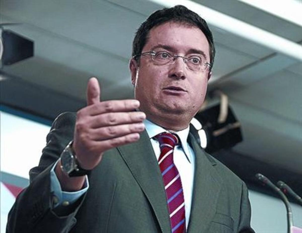 El secretari d’organització del PSOE, Óscar López.