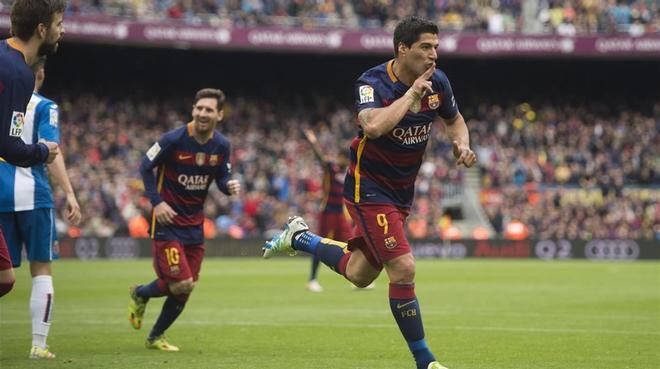 marcosl33808217 barcelona   08 05 2016          luis suarez celebr160508200903