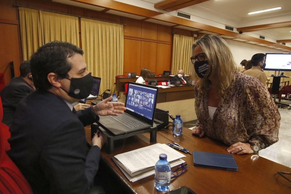 En imágenes el pleno del estado de la ciudad.