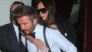 Victoria y David Beckham