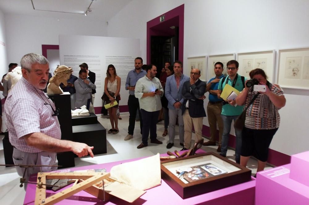 Exposición de Buiza organizada por el Cautivo en Ars Málaga.