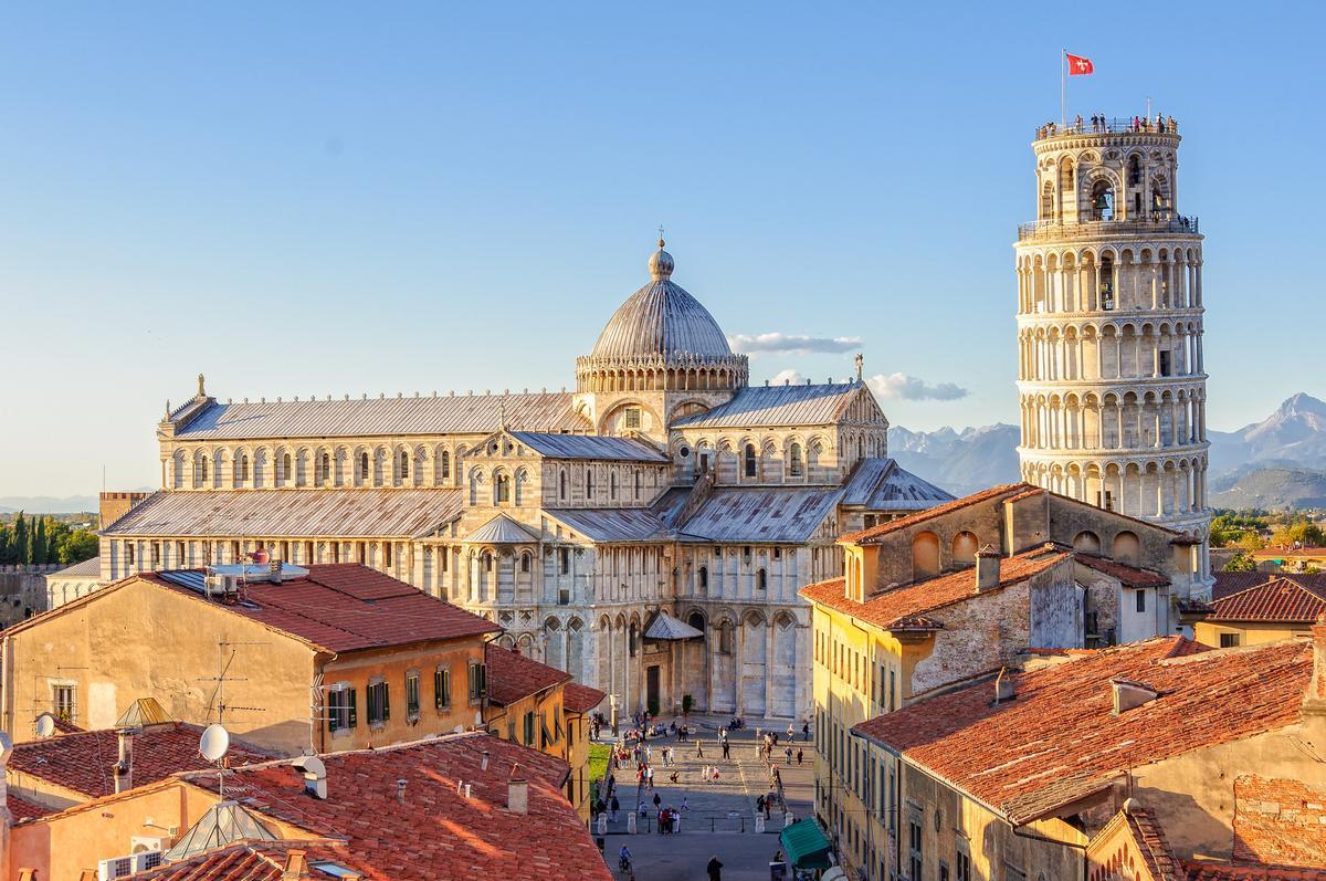 El Duomo y la famosa Torre de Pisa