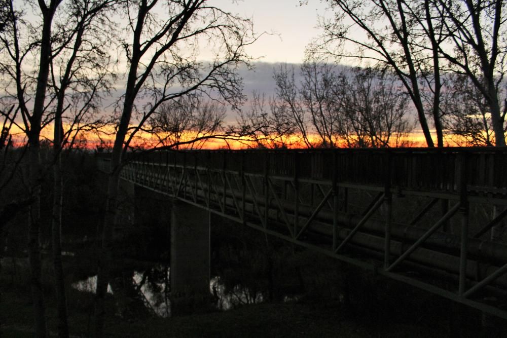 Posta de sol als Aiguamolls de l''Empordà