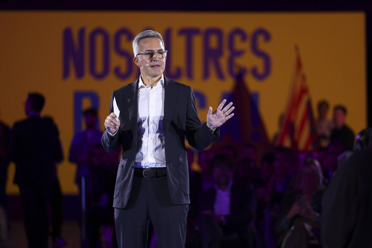 Acto de presentación de 'Nosaltres' la candidatura liderada por Víctor Font