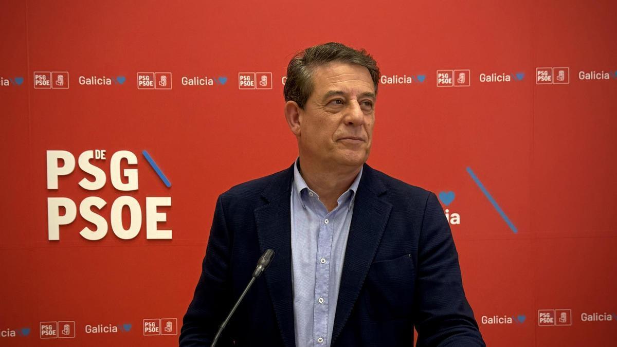 El secretario general del PSdeG José Ramón Gómez Besteiro.