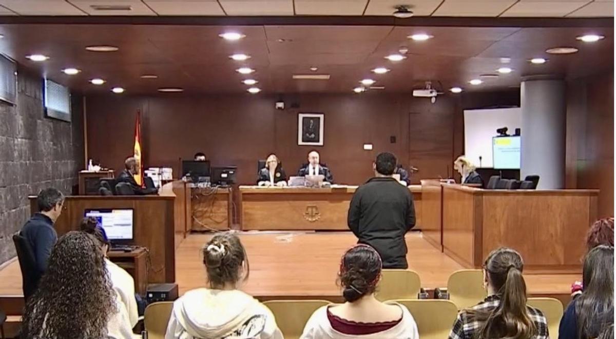 Juicio celebrado este jueves en la Audiencia Provincial de Cáceres.