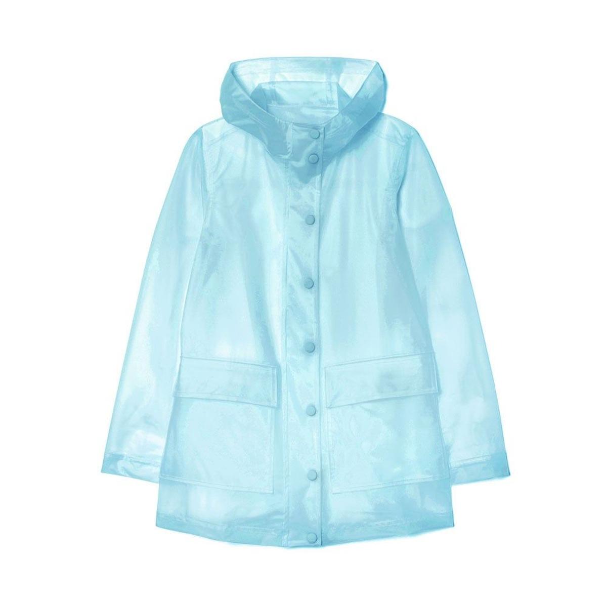 Chubasquero azul de Benetton (Precio: 59,95 euros)