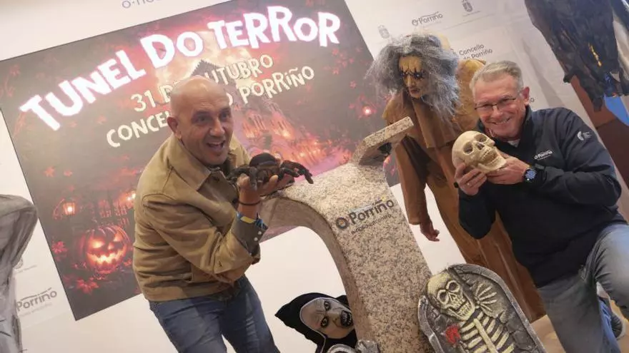 Porriño convierte la casa consistorial en un túnel del terror para Samaín
