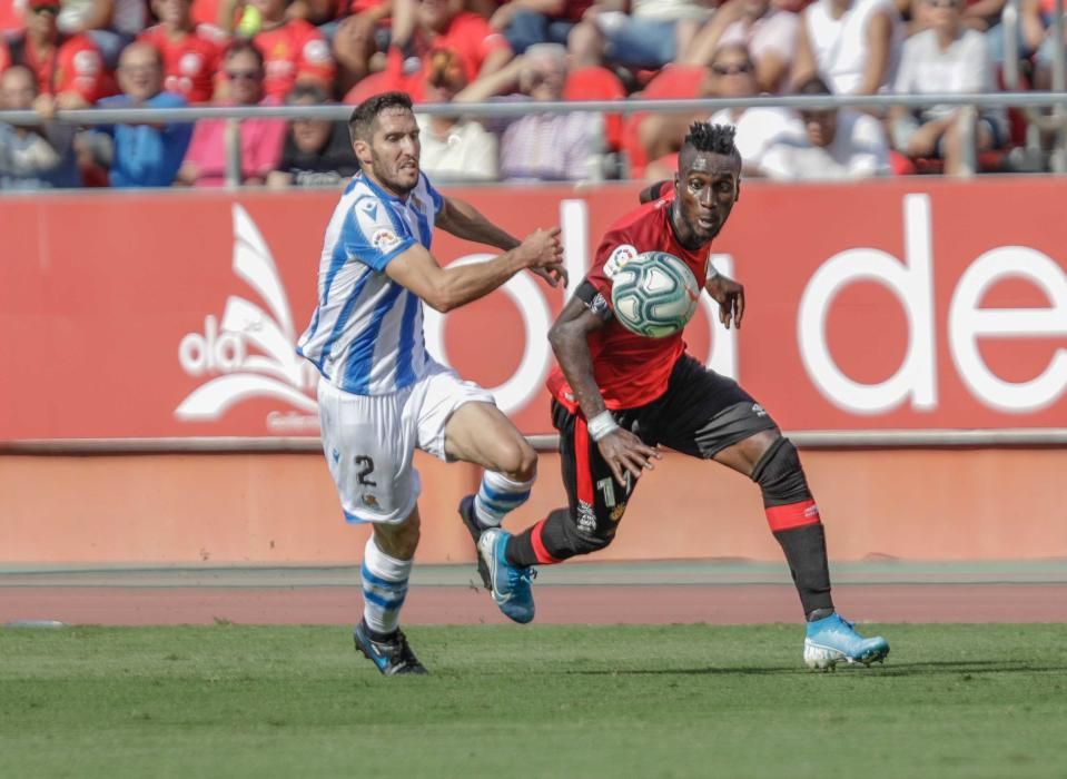 Mallorca-Real Sociedad: Los bermellones encajan su primera decepción