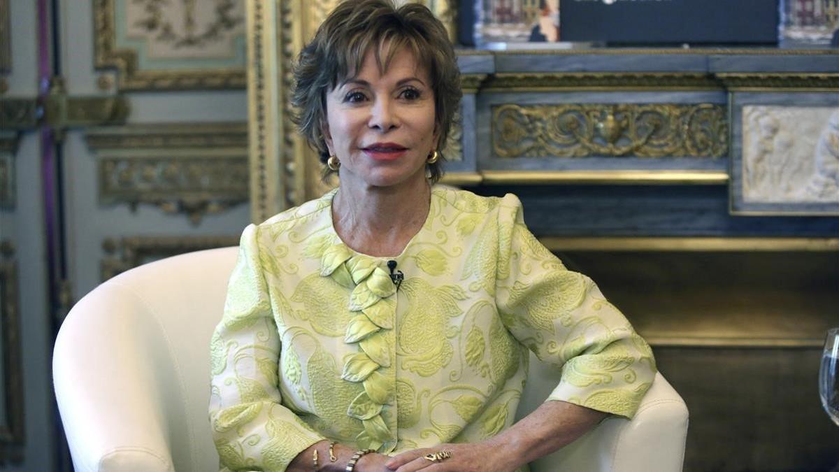 Isabel Allende, en Madrid, en el 2017.