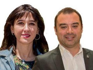 Núria Parlón y Jordi Ballart