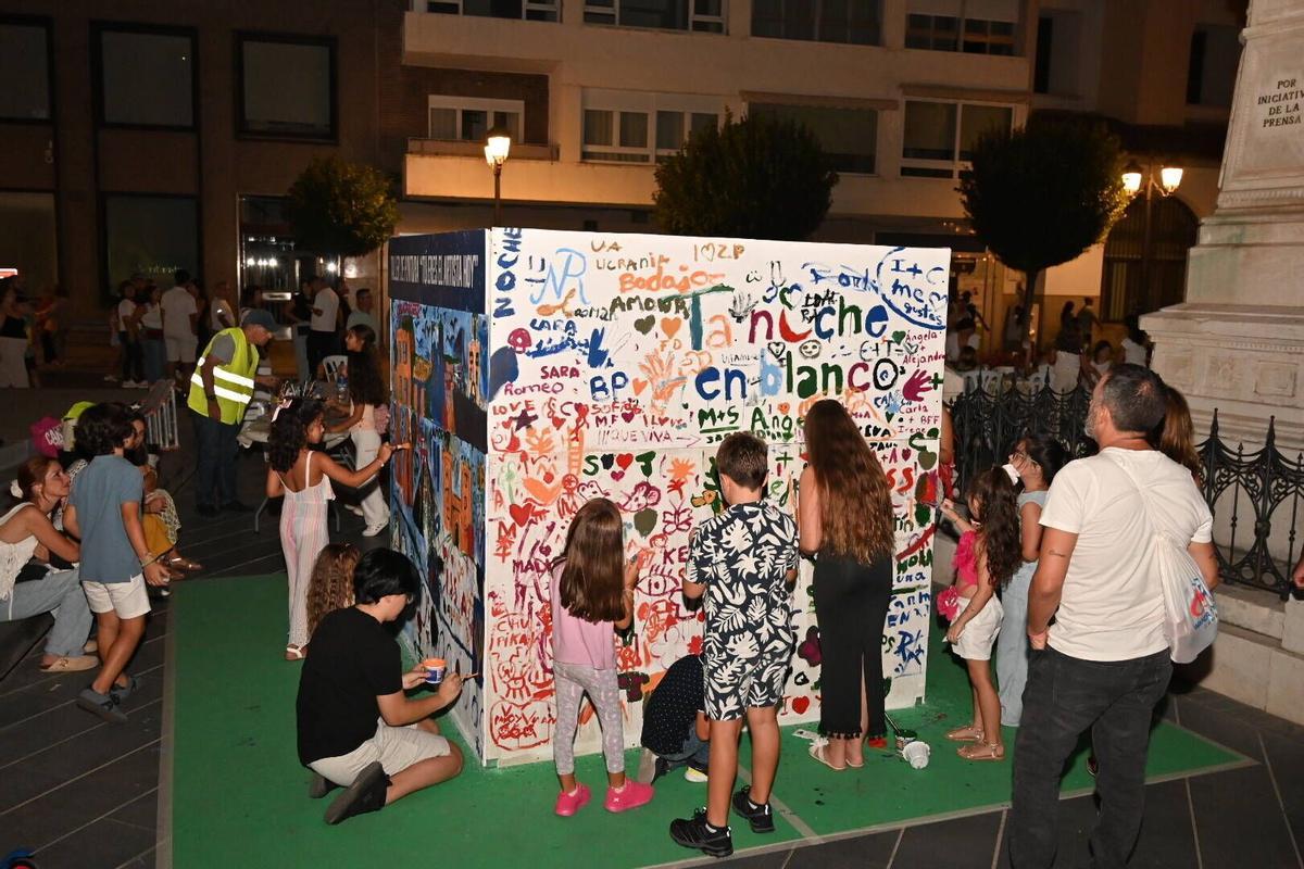Una de las actividades para niños de La Noche en Blanco 2025.