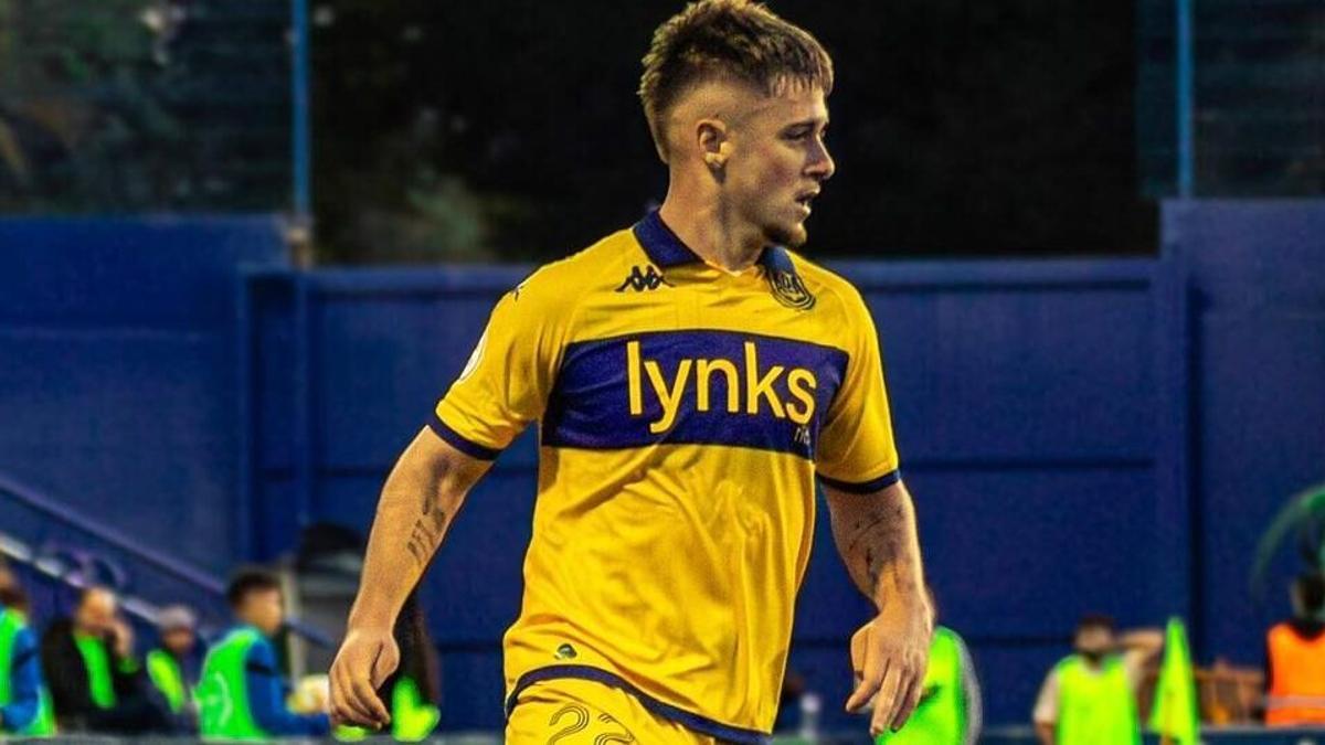 Marc Lachèvre, durante un encuentro con el Alcorcón