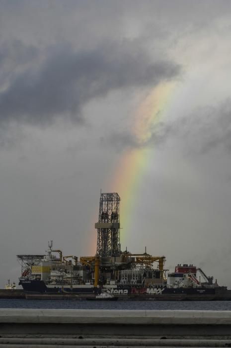 METEOROLOGIA. ARCOIRIS Y BARCO PERFORADOR