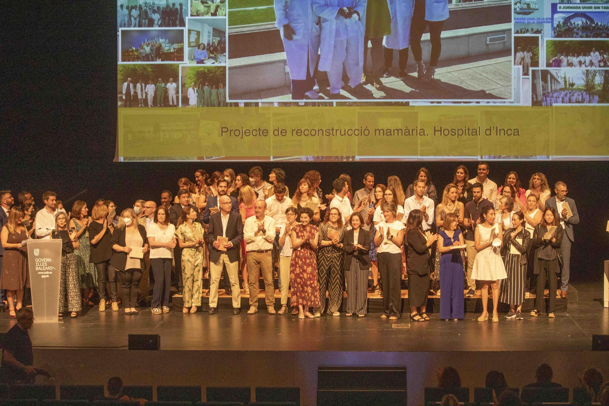 VI gala de la Salut balear celebrada en el Palau de Congressos de Palma