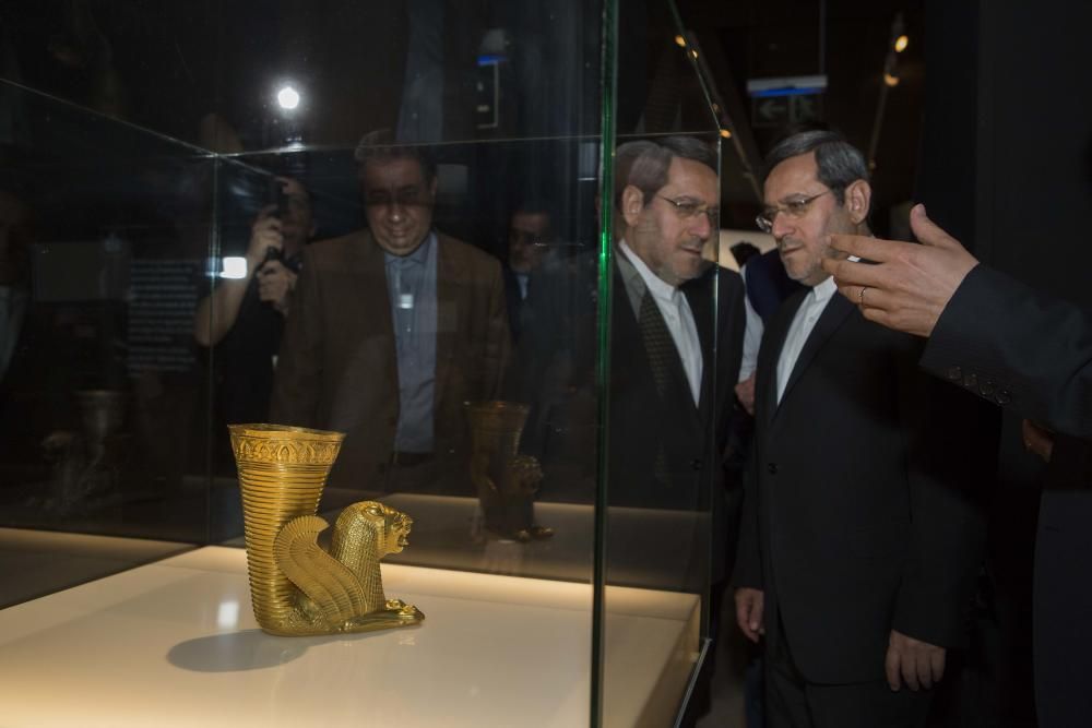 Exposición joyas preciosas de Irán en el MARQ.