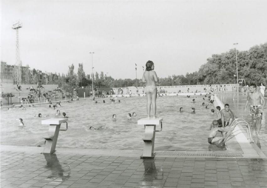 Así era y así es la piscina Sindical de Zamora