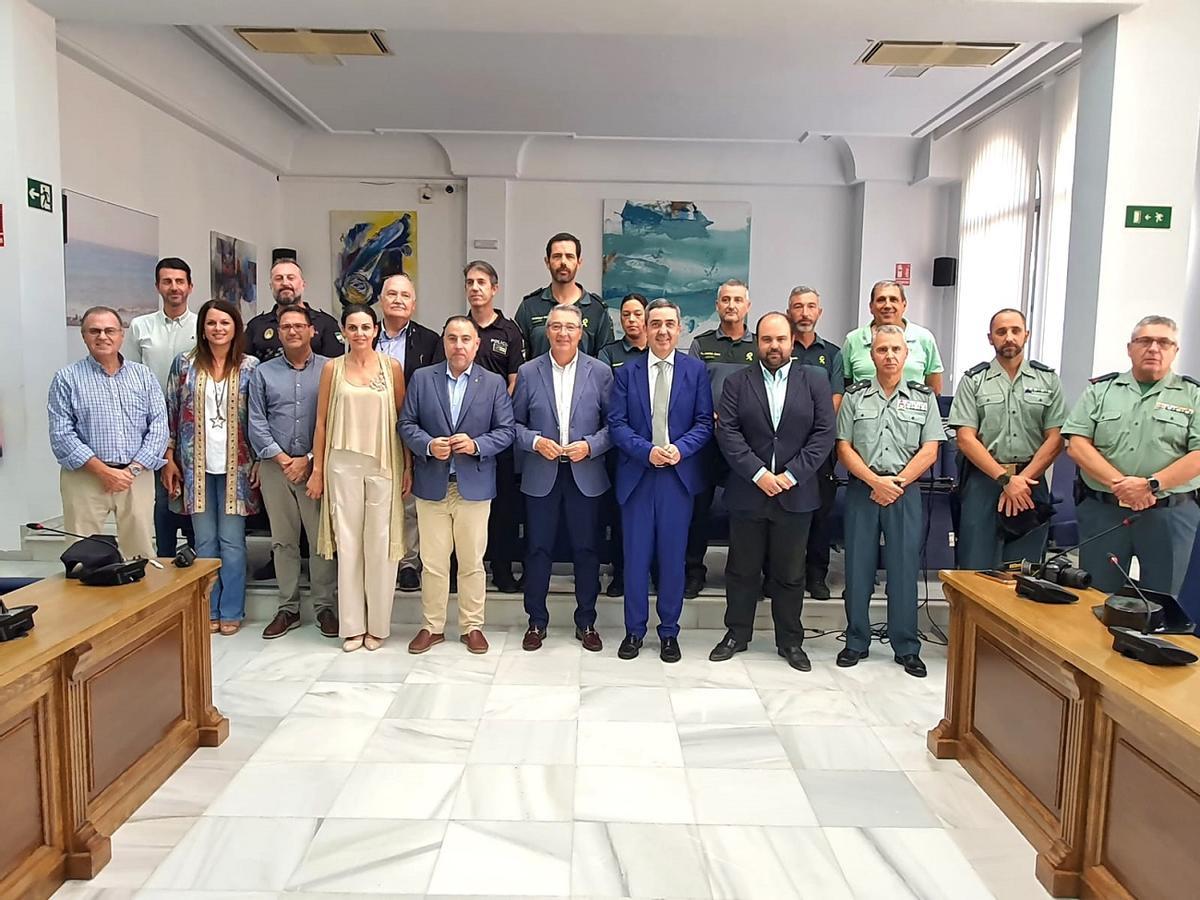 Presentación de los actos del día de la patrona de la Guardia Civil.