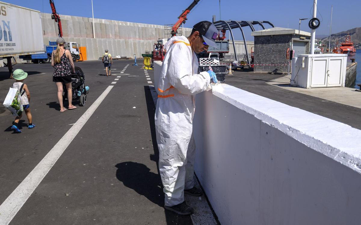 Preparativos en Arguineguín para la visita del papa León XIV a Gran Canaria