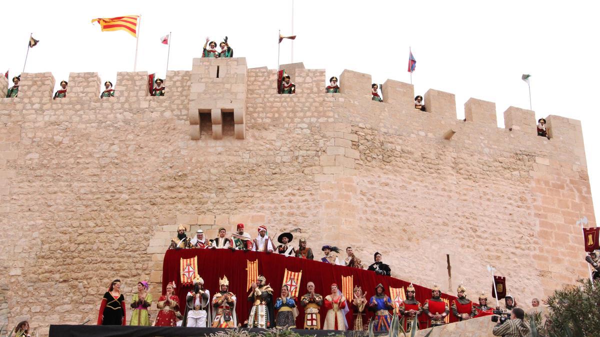 El castillo de Petrer se convierte en el escenario de La Rendició.