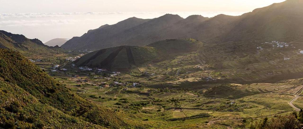 El Valle de El Palmar, en Buenavista del Norte