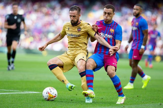 Las mejores imágenes del Barça - Levante: Ansu Fati, Depay, de Jong, Gavi, Nico...