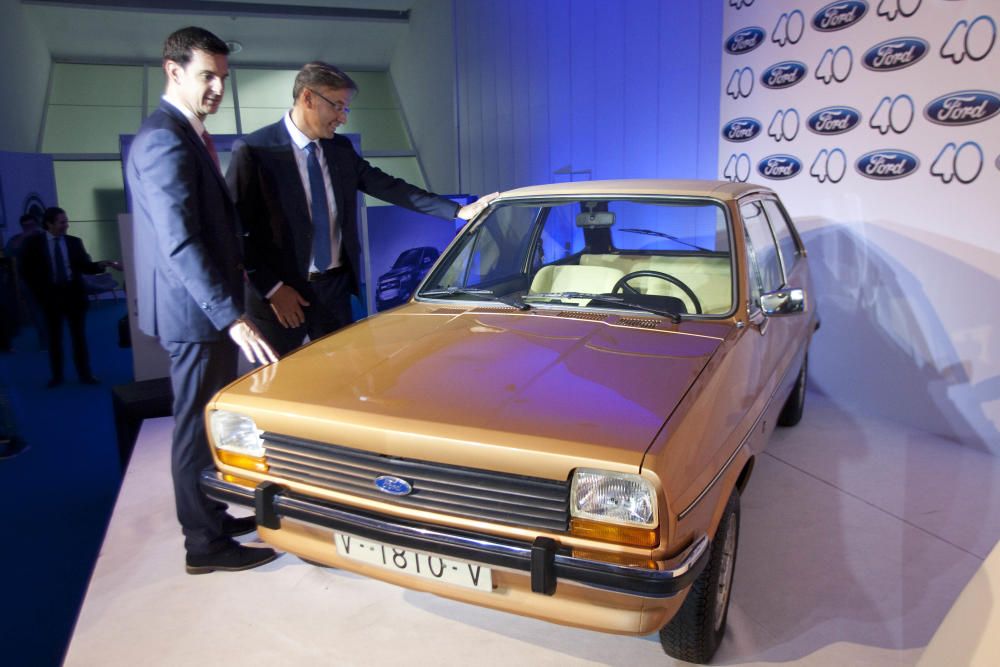 Celebración del 40º aniversario de Ford en Valencia