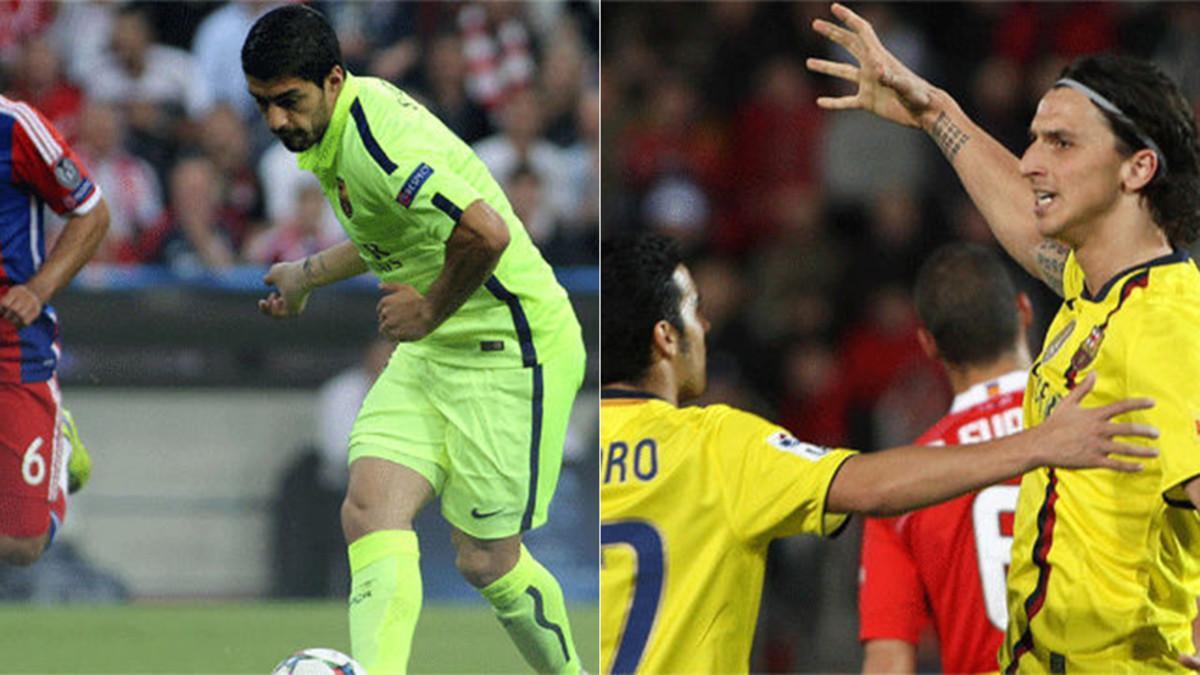 Suárez contra Ibrahimovic