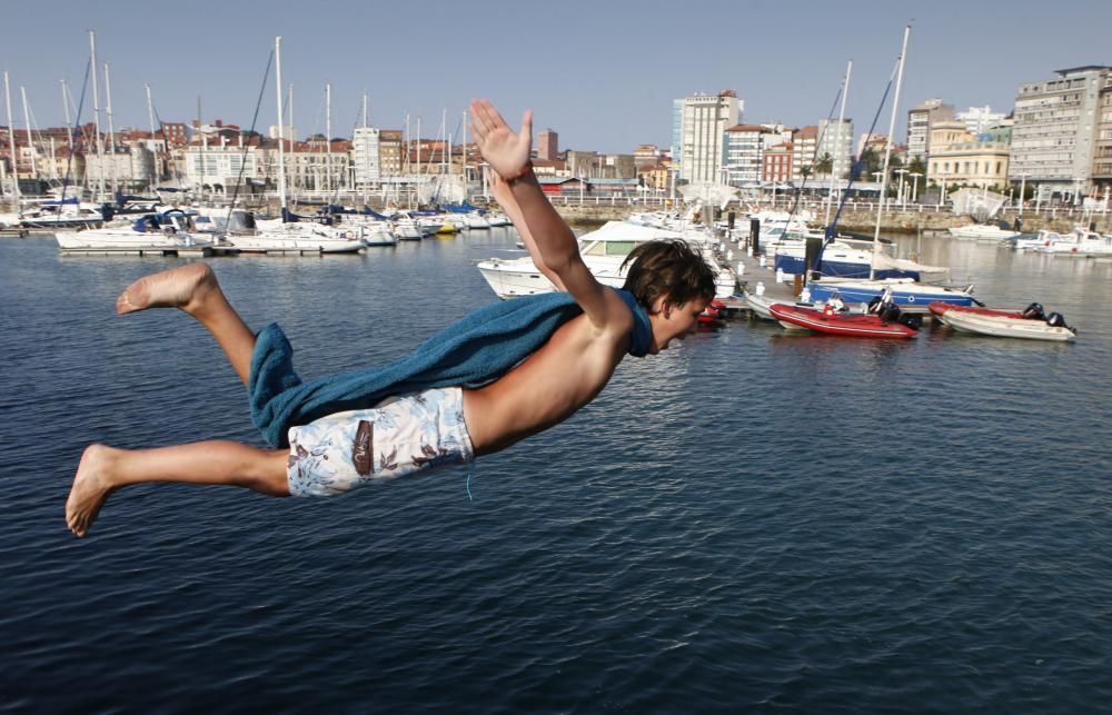 Ola de calor en Asturias