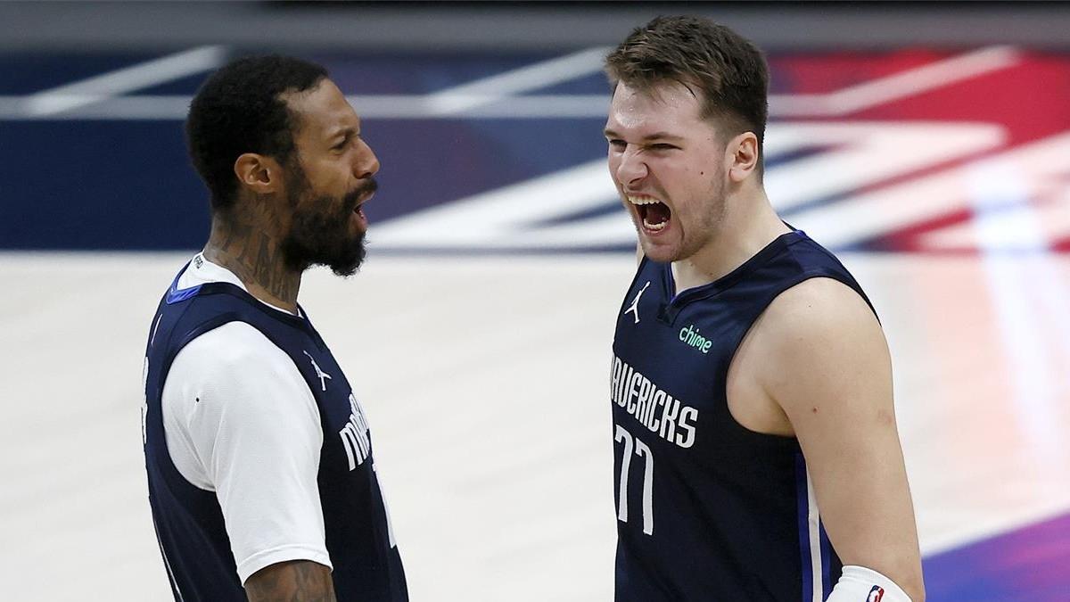 Doncic lidera la victoria de los Mavericks