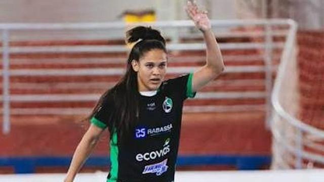 Quixadá, en un partido con el Futsal Malgi.