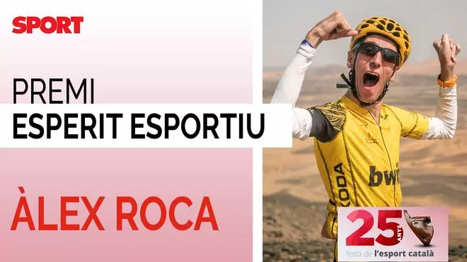 Festa de l'Esport Català/Àlex Roca: Premio Espíritu Deportivo
