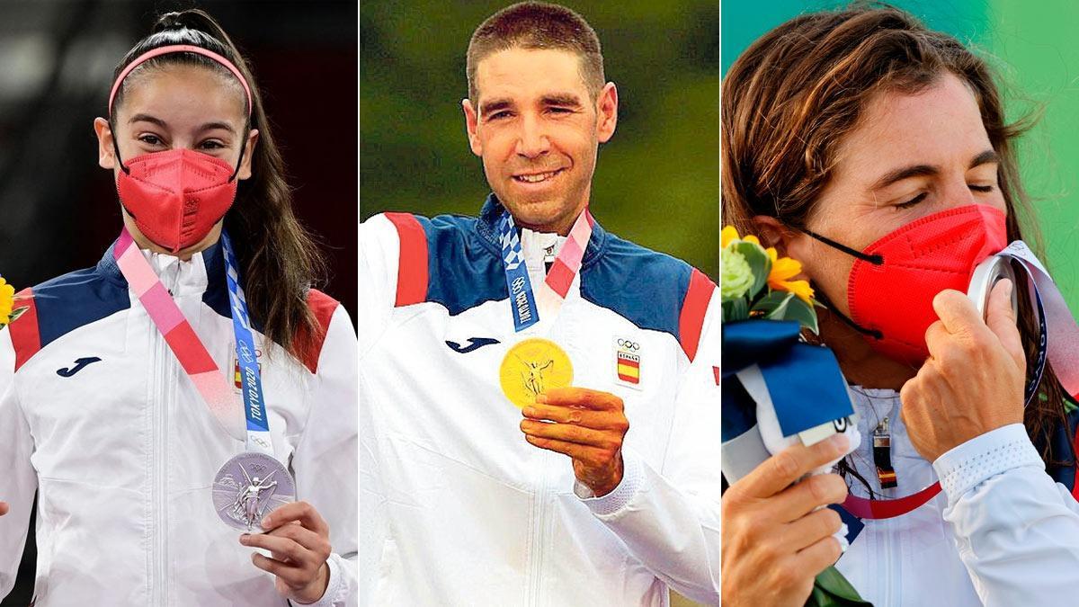 Adriana Cerezo y Maialen Chourraut se han llevado la plata, David Valero, bronce