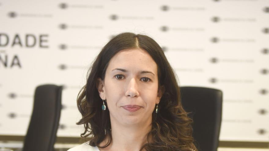 Elena Pazos, investigadora de la UDC.