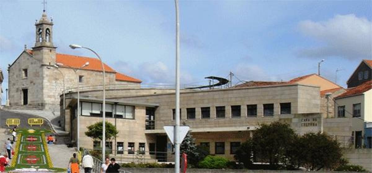 Imaxe da casa da cultura de Porto do Son.