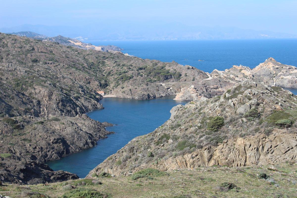 La visió de la Mar d'Amun des de cap de Creus