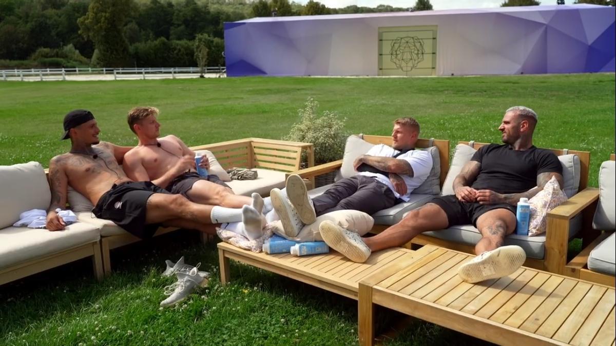 Die letzten vier Kandidaten.