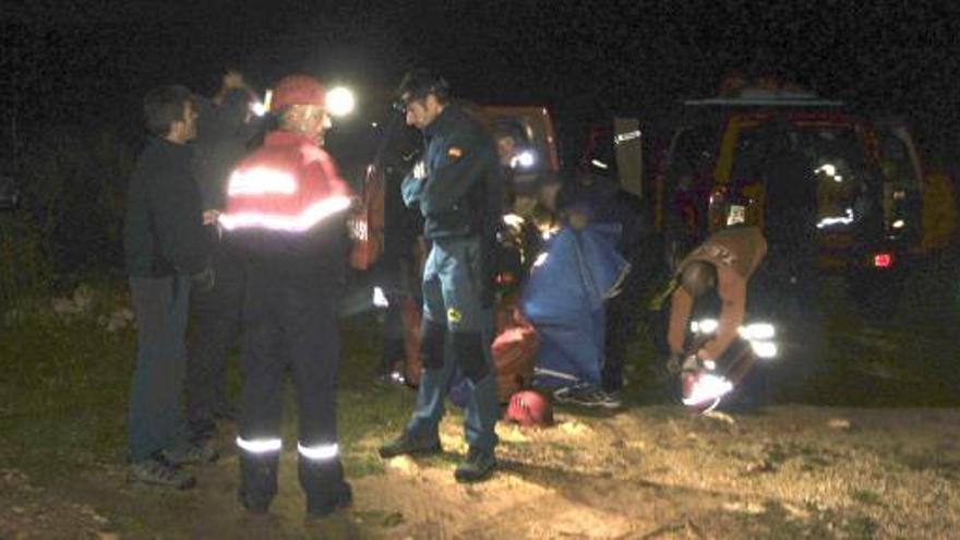 Recuperado el cadáver del único montañero muerto en el barranco del Infierno