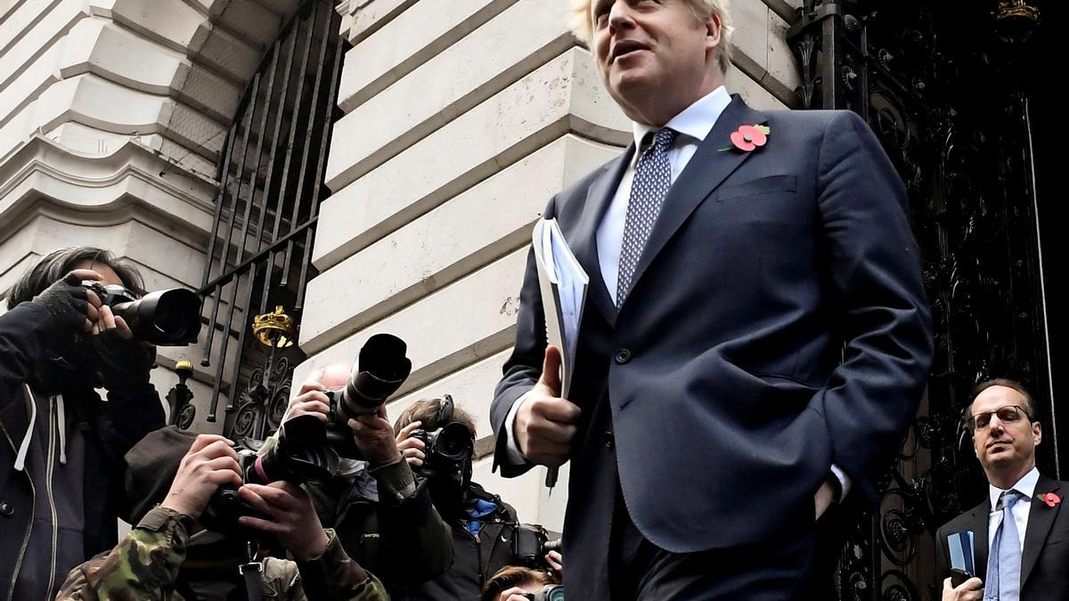 El primer ministro británico, Boris Johnson.