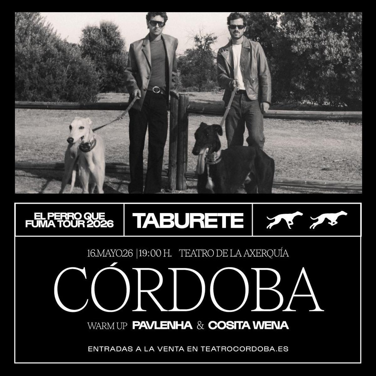 Cartel de Taburete en Córdoba