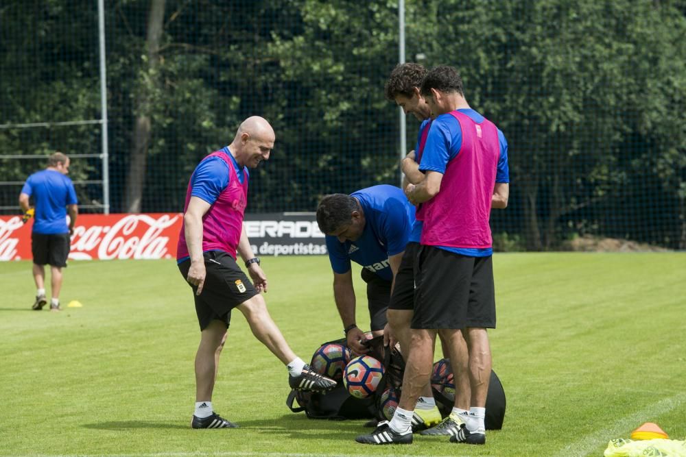 Entrenamiento del Real Oviedo