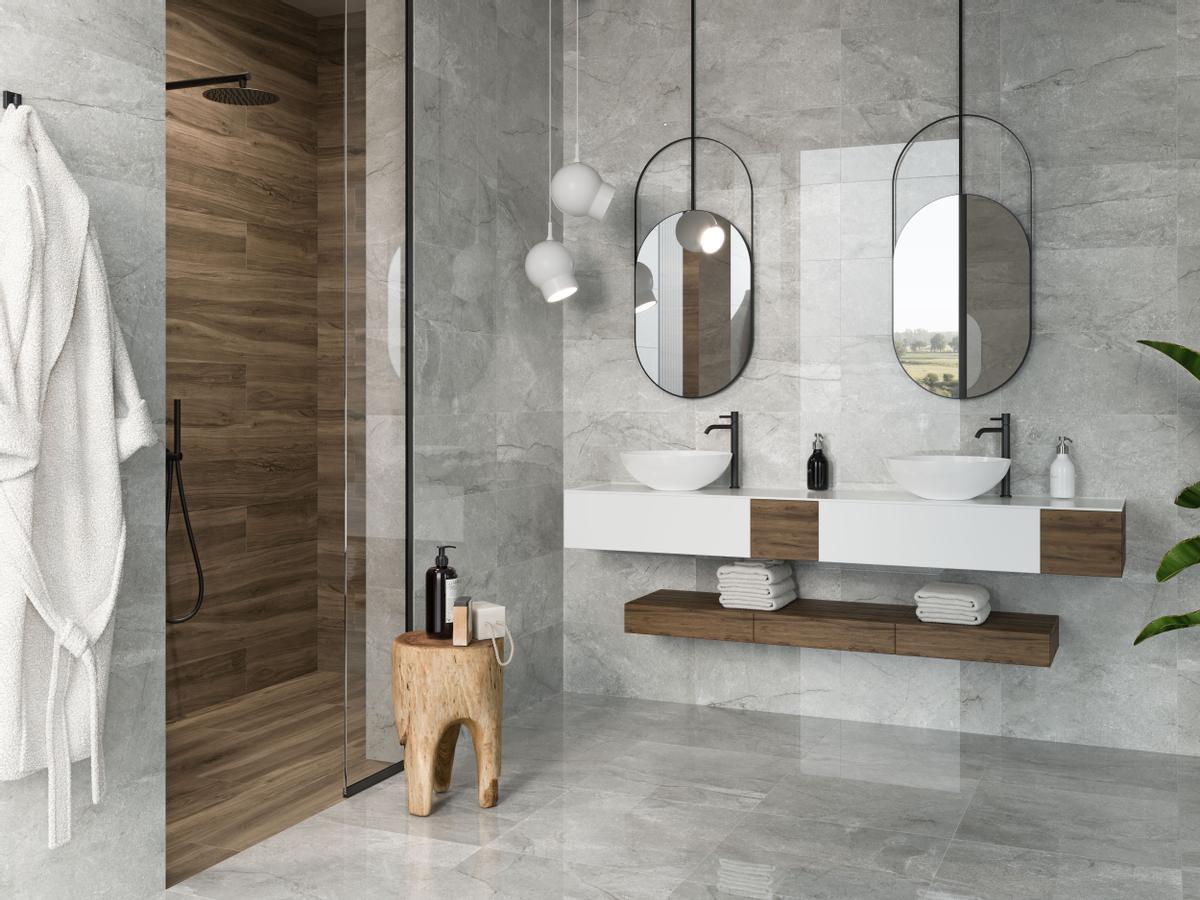 Ambiente creado con la serie 'Wells'.