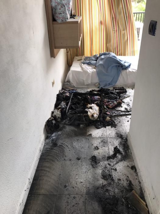 Incendio en un apartamento de Puerto Rico