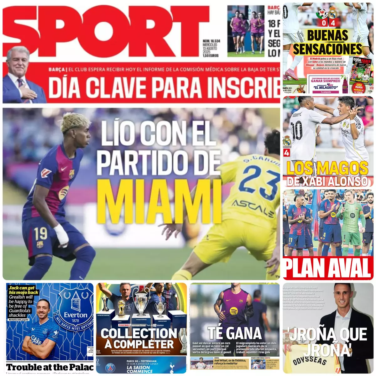 El lío con el partido en Miami y las buenas sensaciones del Madrid, protagonistas