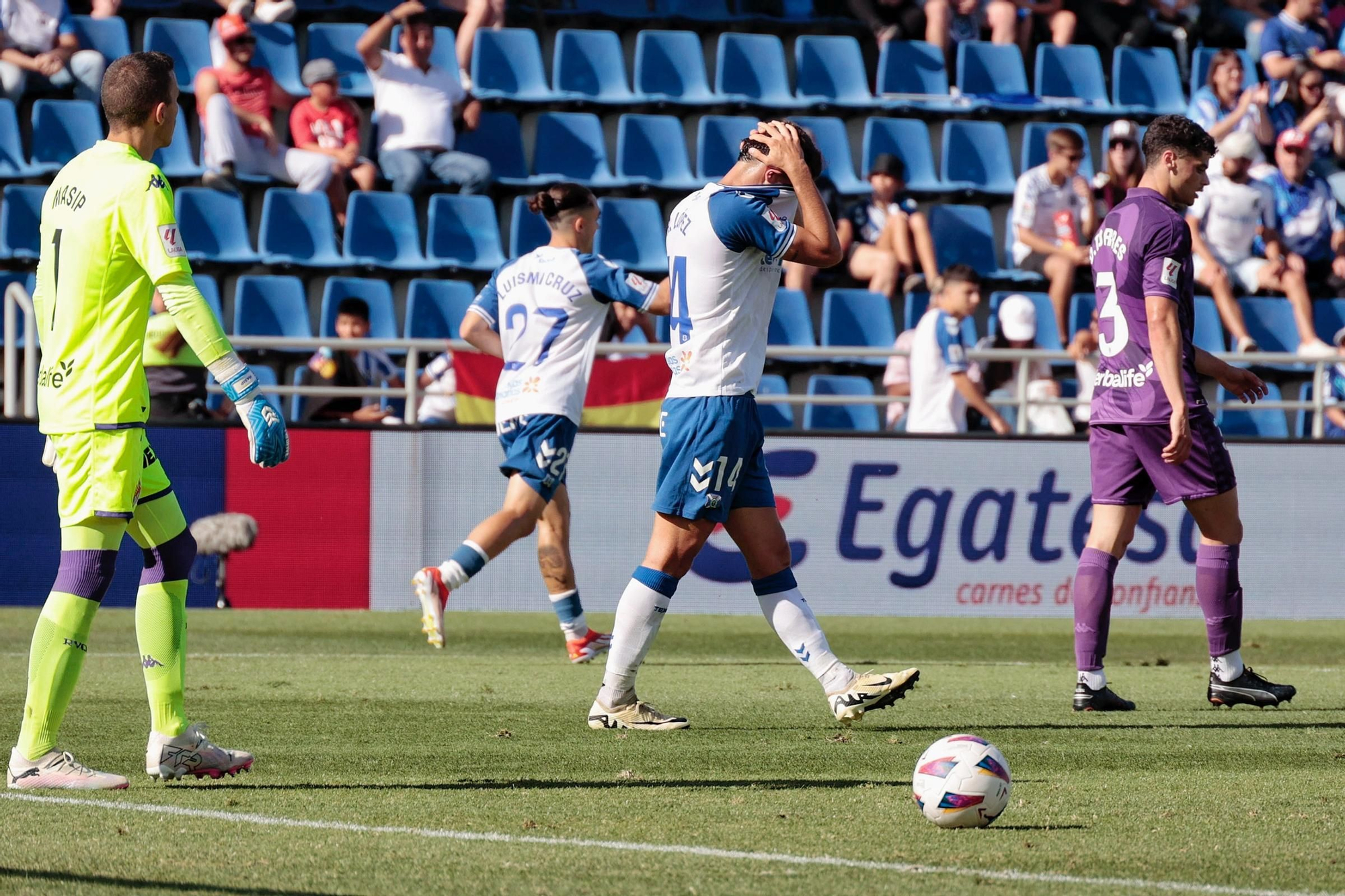 Partido de Liga CD Tenerife-Real Valladolid