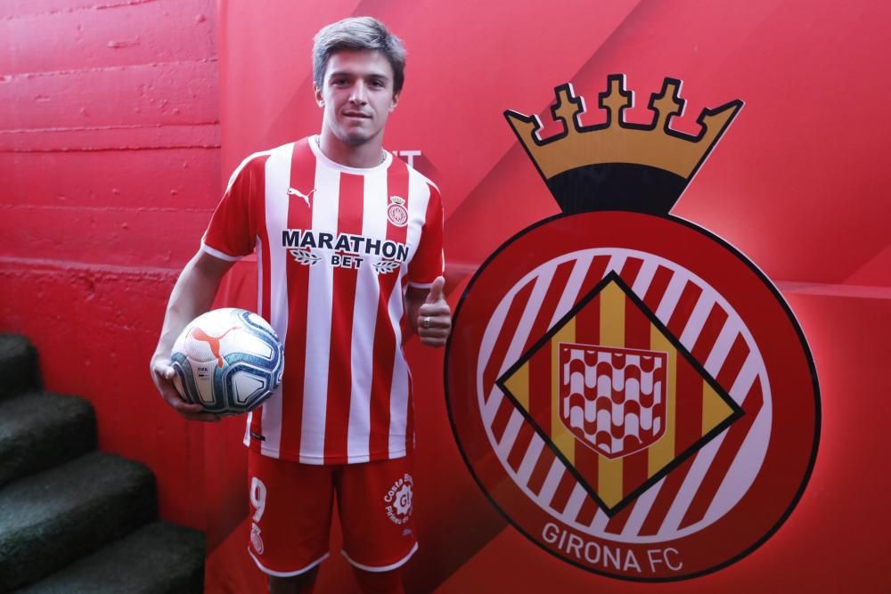 Presentació de Joaquín Zeballos, nou jugador del Girona FC