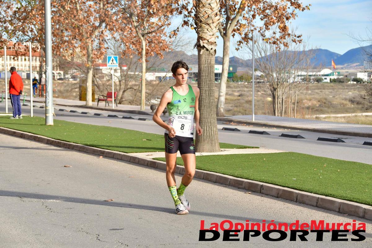 Carrera regional de marcha en Jumilla.
