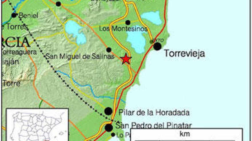 Temblor muy leve en Torrevieja