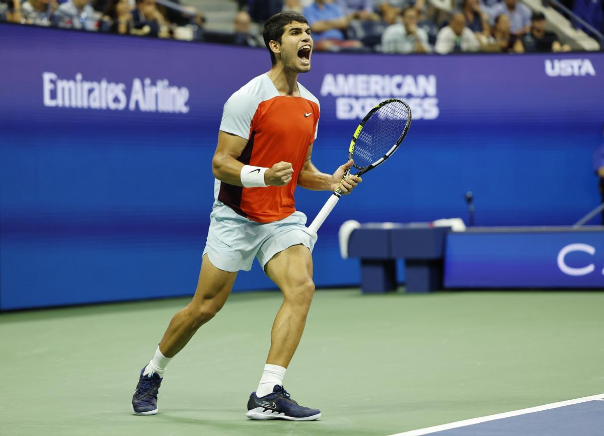 US Open, semifinal: Carlos Alcaraz - Frances Tiafoe