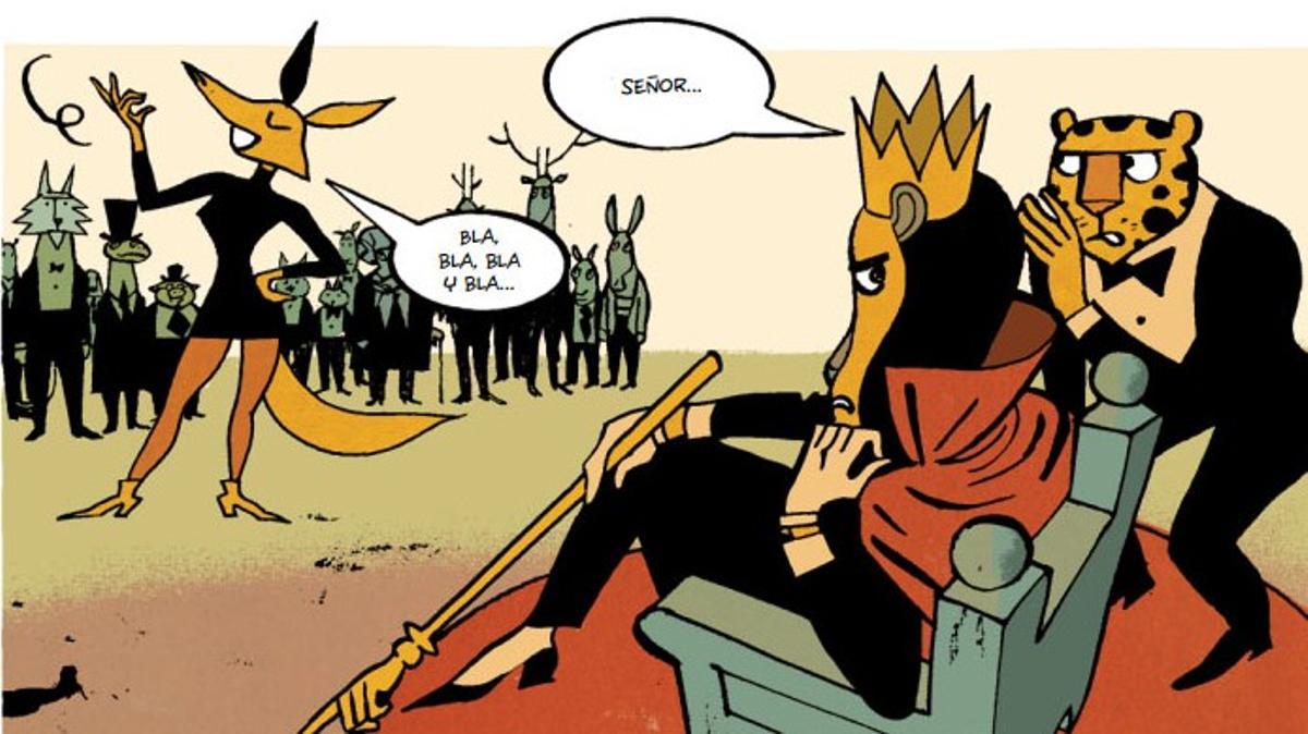 La «putrefacció del poder» que va satiritzar Llull arriba al còmic